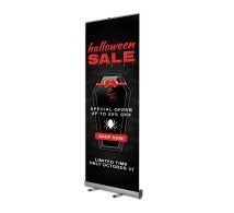 Halloween Roll Up Banner Stands