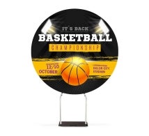 Round Shaped Backdrop