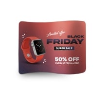 S Shape Pillow Case Backdrop