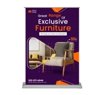 Silverstep 60 Inch Retractable Banner Stand