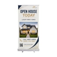 Roll Up Retractable Banner Stands