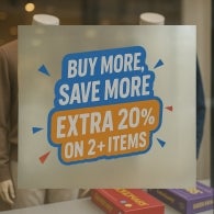 Printed Frosted Decals