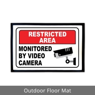 Restricted Area Outdoor Floor Mats