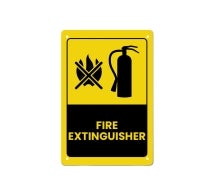 Fire Extinguisher Street Signs