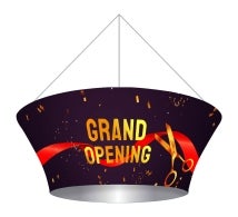 Sky Tube Tapered Circle Hanging Banners