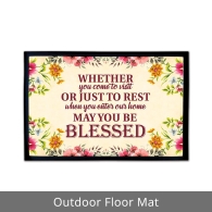 Whether You Come To Visit Outdoor Floor Mats