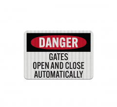 OSHA Danger Aluminum Sign (EGR Reflective)