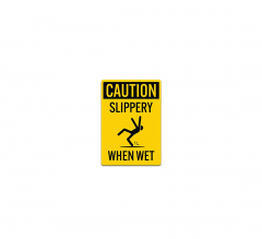 Slippery When Wet Decal (Non Reflective)