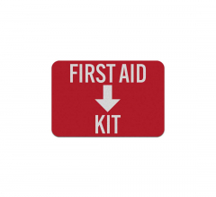 First Aid Kit Decal (Reflective)