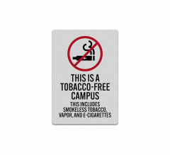 This Is A Tobacco Free Campus Decal (Reflective)