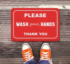 Please Wash your Hands Indoor Floor Mats