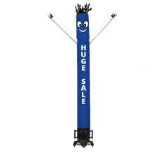 Huge Sale Inflatable Tube Man Blue with White Arms