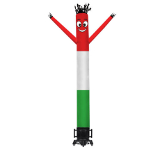 Red White Green Inflatable Tube Man
