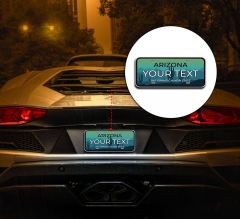 Reflective State License Plates