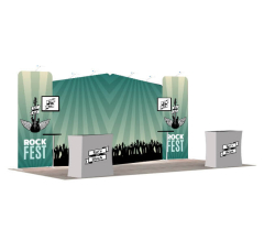 20Ft Trade Show Booth - Design 1