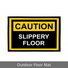 Caution Outdoor Floor Mats
