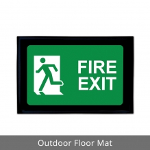 Fire Exit Outdoor Floor Mats