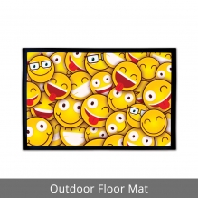 Happy Faces Outdoor Floor Mats