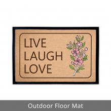Live Laugh Love Outdoor Floor Mats