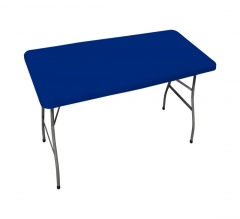 4' Rectangle Table Toppers - Blue