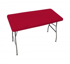 4' Rectangle Table Toppers - Red