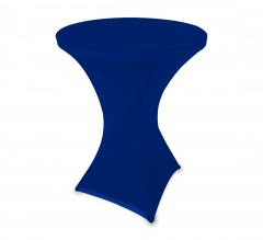 31.5'' Round Stretch Table Covers - Blue