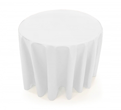 31.5'' Round Table Throws - White