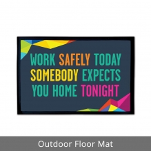 Safety Quote Outdoor Floor Mats