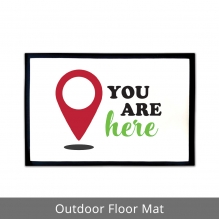 You Are Here Outdoor Floor Mats