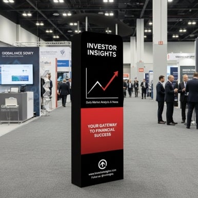 Pop Up Vertical Tower Display for Trade Show