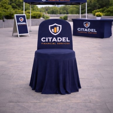 Pleated Banquet Chair Covers 