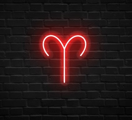Aries Neon Sign