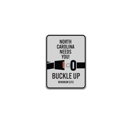 North Carolina Needs You Aluminum Sign (Reflective)