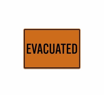 Fire & Emergency Magnetic Decal (Reflective)