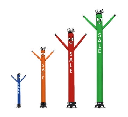 Sale Inflatable Tube Man - Graphic