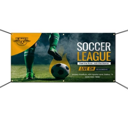 Fabric Mesh Fence Banners