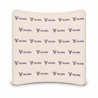 Step & Repeat Curved Pillow Case Displays