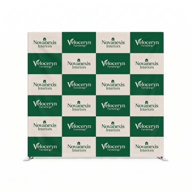 Straight Pillow Case Step & Repeat Displays
