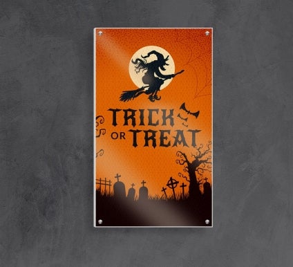 Halloween HIP Reflective PVC Foam Board Signs