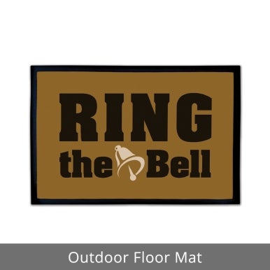 Ring The Bell Outdoor Floor Mats