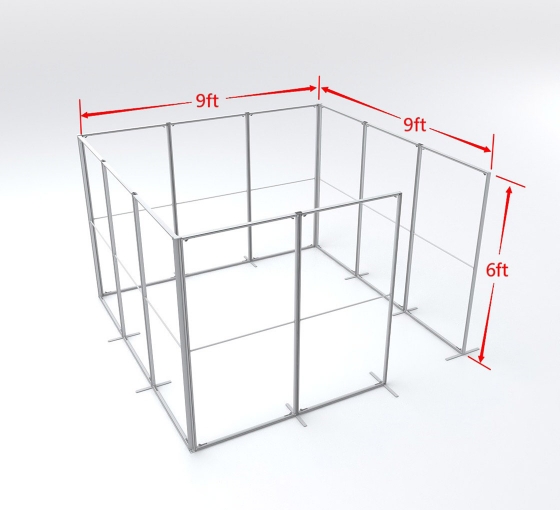 Buy Custom SEG ice Desk Partitions for 6 Desk