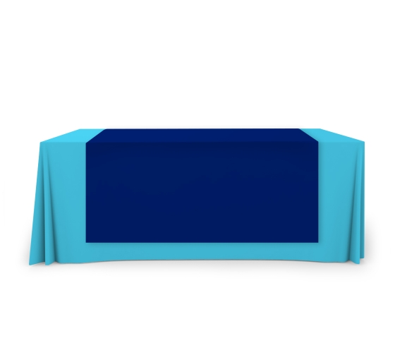 5' x 6' Table Runners - Blue