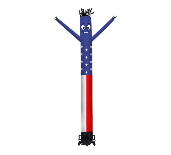 American Flag Inflatable Tube Man