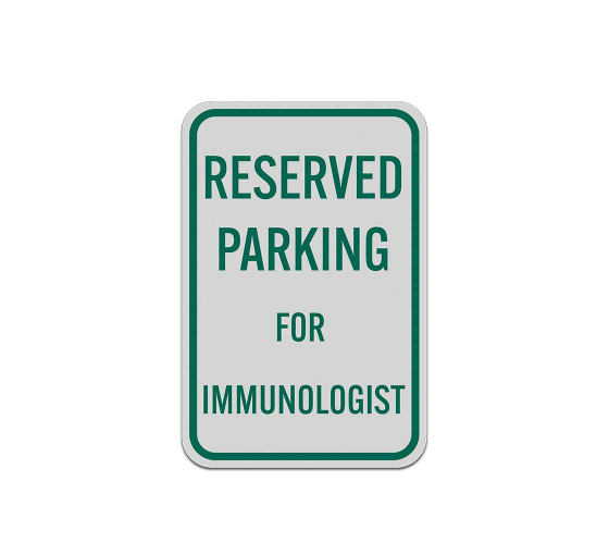 Doctors Parking Aluminum Sign (Reflective)