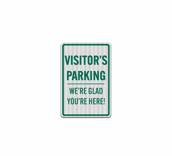 Visitor's Parking Decal (EGR Reflective)