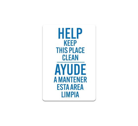 Shop for Bilingual Sign | Best of Signs