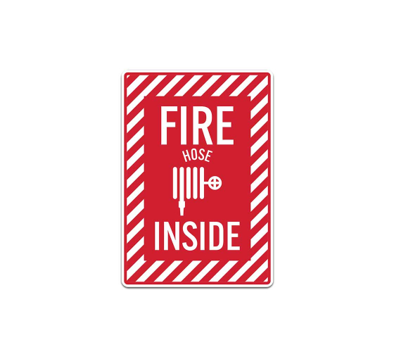 Fire Hose Inside Decal (Non Reflective)