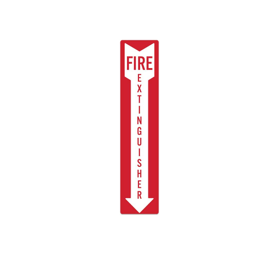 Fire Extinguisher Decal (Non Reflective)
