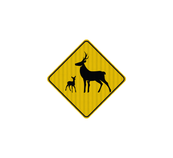 Animal Crossing Road Aluminum Sign (EGR Reflective)