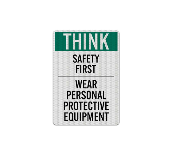 PPE Safety Protection Equipment Decal (EGR Reflective)